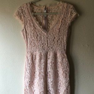 Babaton Lace Dress - Light Pink